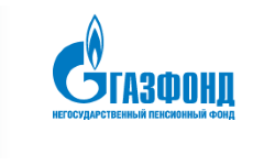Логотип НПФ ГАЗФОНД в 2021 году